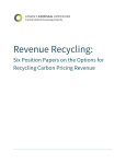 Revenue Recycling - Ecofiscal Commission