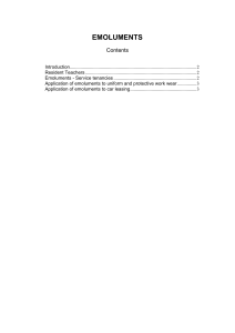 Emoluments - London Councils