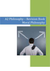 A2 Philosophy – Revision Book