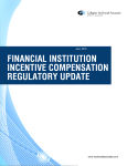 Financial Institution Incentive Compensation Regulation Update