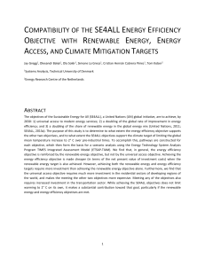 Barriers to Energy Efficiency