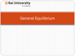 General Equilibrium Theory