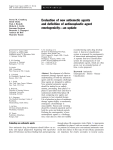 Evaluation of new antiemetic agents and definition of