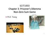 SCIT1003 Chapter 3: Prisoner*s Dilemma Non