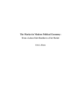 The Market in Modern Political Economy: From a Laissez