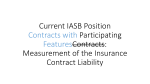Current IASB Position Participating Contracts