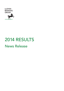 2014 results - Lloyds Banking Group