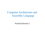 Computer Architecture and Assembly Language