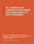 vii. sharing and communicating hssse and mgsse results: five