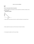 Sect 4.1, 4.2, 4.4, 4.5, 4.6 Review Name: Date: Section 4.1 Using