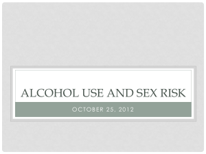 PhP 1540: Alcohol Use and Misuse