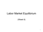 Labor Market Equilibrium