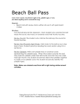 Beach Ball Pass - Kendore Learning