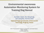 Kennel environmental sensing system