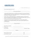 Direct Deposit Authorization Form - A