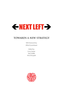towards a new strategy - Foundation for European Progressive Studies