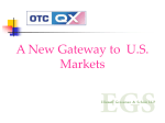 OTCQX is a distinctly separate tier from the Pink Sheets for