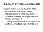 Investments, Mon. Feb. 4, `08