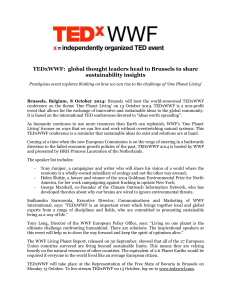 TEDxWWF - Cision