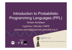 Introduction to Probabilistic Programming Languages - GIPSA-lab