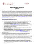 Network Registration – Summer 2014 - Orientation