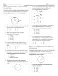 7.5 Test Review- Circular Motion and Gravitation