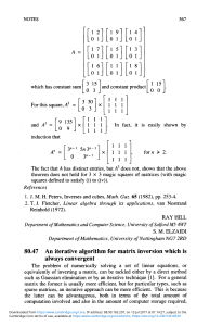 80.47 An iterative algorithm for matrix inversion which is always