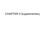 CHAPTER 5 Supplementary