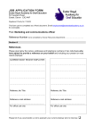 application form - Exeter Royal Academy for Deaf Education