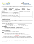 Nutritional Counselling Clinic Referral Form