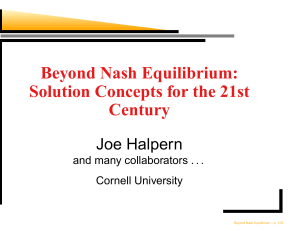 Beyond Nash Equilibrium: Solution Concepts for the 21st Century