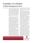 P2565 Consider a Co-Packer: A Risk Management Tool