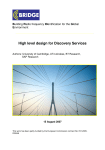High level design for Discovery Services