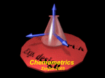 Ten years research and the art of Chemometrics