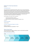 Module Five: Project Scope Statement