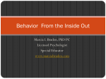 Behavioral Challenges in the Classroom