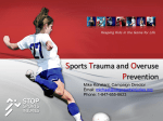 STOP Sports Injury Presentation