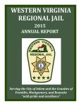 2015 Annual Report - Western Virginia Regional Jail