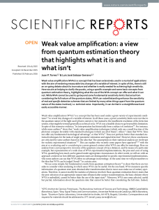 Weak value amplification: a view from quantum estimation theory