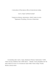 A meta-analysis of blood glucose effects on human decision making