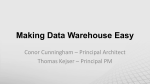 Data Warehouse Improvements