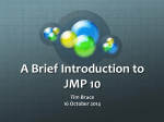 Statistics using JMP