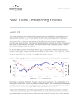 Bond Yields Underpinning Equities