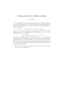 Abstract - Department of Mathematical Sciences