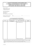 Form ORSM1 - Account Of Receipts And Payments And Statement