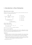 1. Introduction to State Estimation