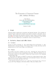 The Economics of Corporate Finance (208, A08640, 08 08344)