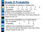 Grade D Probability