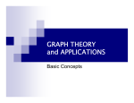 GRAPH THEORY and APPLICATIONS
