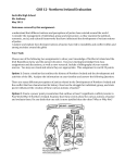 Northern Ireland Evaluation